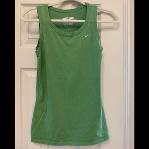 Nike Green Tank.